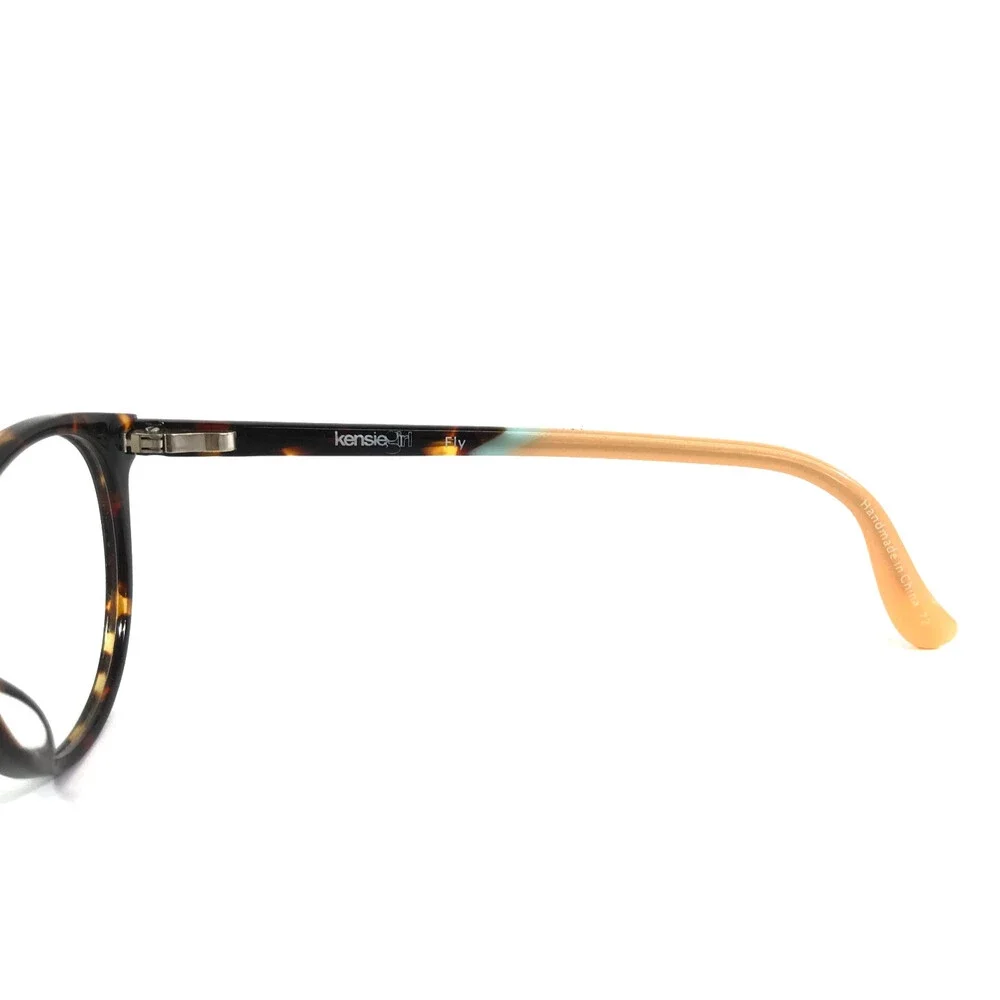 Kensie Girl Eyeglasses Frames FLY TO Dark Tortoise Brown Round 45-17-130